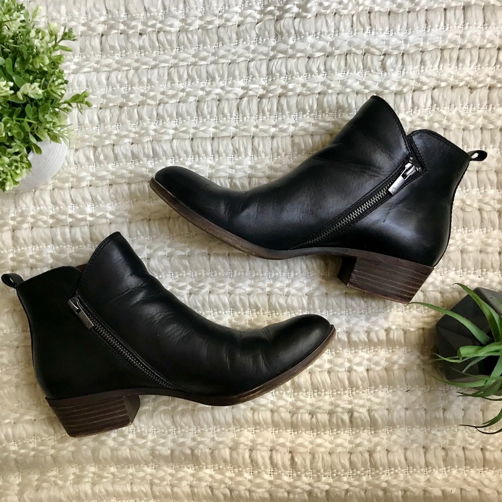Black Lucky Brand Basel Booties